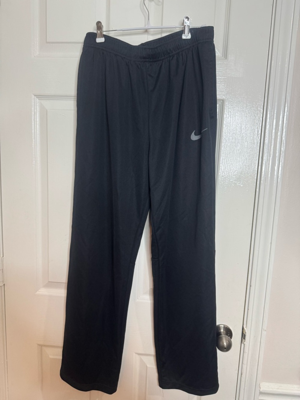 Nike Black Sweatpants with Reflective Swoosh
